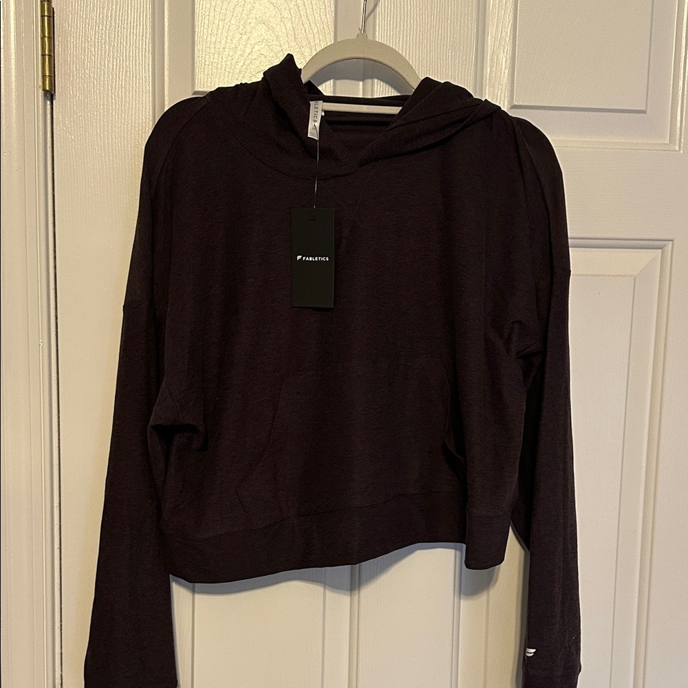 Fabletics - NWT BROWNHoodie for Women - M